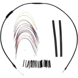 PartzBiz HD B30-1048 - Burly 13” Handlebar Control Cable Extension Wiring Kit ABS Harley Touring 08-13 PartzBiz HD B30-1048 - Burly 13” Handlebar Control Cable Extension Wiring Kit ABS Harley Touring 08-13