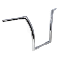 PartzBiz HD M-HB-4002 - 12” Chrome Fat Monster Ape Hangers Apes Handlebars Harley Softail Dyna Sportster
