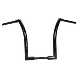 PartzBiz HD M-HB-4006BK - 16” Black Fat Monster Ape Hangers Apes Handlebars Harley Softail Dyna Sportster