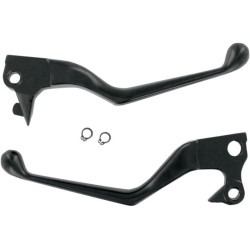 PartzBiz HD 0610-0129 - Drag Black Wide Blade Clutch Brake Hand Levers Set Harley Sportster XL 2004-2013 PartzBiz HD 0610-0129 - Drag Black Wide Blade Clutch Brake Hand Levers Set Harley Sportster XL 2004-2013