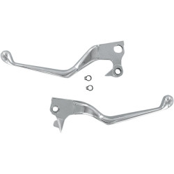 PartzBiz HD 0610-0127 - Drag Chrome Wide Blade Brake Clutch Hand Levers Harley Sportster XL 2004-2013 PartzBiz HD 0610-0127 - Drag Chrome Wide Blade Brake Clutch Hand Levers Harley Sportster XL 2004-2013