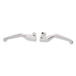 PartzBiz HD 0610-0794 - Drag Chrome Wide Blade Brake Clutch Hand Levers Set Harley Sportster XL 14-2020 PartzBiz HD 0610-0794 - Drag Chrome Wide Blade Brake Clutch Hand Levers Set Harley Sportster XL 14-2020