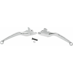 PartzBiz HD 0610-0185 - Drag Chrome Wide Blade Clutch Hand Brake Levers Set 08-16 Harley Touring Bagger PartzBiz HD 0610-0185 - Drag Chrome Wide Blade Clutch Hand Brake Levers Set 08-16 Harley Touring Bagger