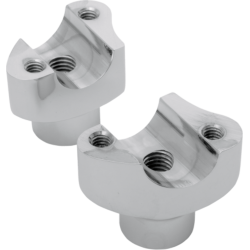 PartzBiz HD 0602-0398 - Drag Specialties Chrome Straight Handlebar Risers 1 3/4” Harley Custom Xl Dyna PartzBiz HD 0602-0398 - Drag Specialties Chrome Straight Handlebar Risers 1 3/4” Harley Custom Xl Dyna