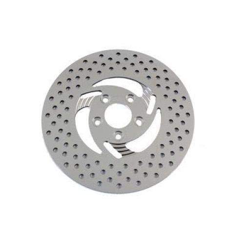 PartzBiz HD: 4425325-11-1/2” มีดโกนด้านหลังดิสก์โรเตอร์สแตนเลสขัดเงา Harley 84-99 PartzBiz HD: 4425325-11-1/2” มีดโกนด้านหลังดิสก์โรเตอร์สแตนเลสขัดเงา Harley 84-99