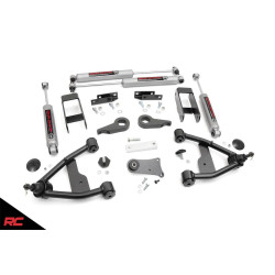 PartzBiz HD RT-24230 - 1982-2005 Chevrolet S10 GMC S15 4WD 2.5" Rough Country Lift Kit w/ N3 RC 24230 Jimmy Blazer Best New Suspension Upgrade Shocks Control Arms Torsion Bar Keys 4x4 Offroad Custom Classic PartzBiz HD RT-24230 - 1982-2005 Chevrolet S10 GMC S15 4WD 2.5" Rough Country Lift Kit w/ N3 RC 24230 Jimmy Blazer Best New Suspension Upgrade Shocks Control Arms Torsion Bar Keys 4x4 Offroad Custom Classic