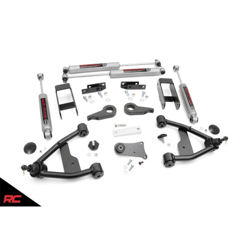 PartzBiz HD: 4425301-1982-2005 Chevrolet S10 GMC S15 4WD 2.5" Rough Country Lift Kit w/ N3 RC 24230 Jimmy Blazer Best New Suspension Upgrade Shocks Control Arms Torsion Bar Keys 4x4 Offroad Custom Classic PartzBiz HD: 4425301-1982-2005 Chevrolet S10 GMC S15 4WD 2.5" Rough Country Lift Kit w/ N3 RC 24230 Jimmy Blazer Best New Suspension Upgrade Shocks Control Arms Torsion Bar Keys 4x4 Offroad Custom Classic