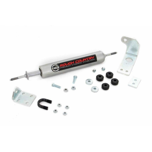 PartzBiz HD: 4425305-1997-2003 Ford F-150 4WD Rough Country N3 Steering Stabilizer 0"-5" Lift 8734330 Best New Upgrade Shocks XL XLT Lariat King ranch 4x4 offroad