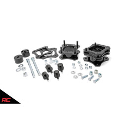 PartzBiz HD RT-870 - 2007-Up Toyota Tundra 4WD 2.5-3" Rough Country Front Leveling Lift Kit RC 870 platinum limited sr sr5 best new performance upgrade suspension strut spring shock spacer front 4x4 PartzBiz HD RT-870 - 2007-Up Toyota Tundra 4WD 2.5-3" Rough Country Front Leveling Lift Kit RC 870 platinum limited sr sr5 best new performance upgrade suspension strut spring shock spacer front 4x4