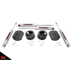 PartzBiz HD RT-30230 - 2014-2019 Ram 2500 4WD 2.5" Rough Country Suspension Lift Kit w/ N3 Shocks 30230 Dodge Ram 2500 4wd 4x4 Lifted Best New Upgrade Suspension pan hard bar axle PartzBiz HD RT-30230 - 2014-2019 Ram 2500 4WD 2.5" Rough Country Suspension Lift Kit w/ N3 Shocks 30230 Dodge Ram 2500 4wd 4x4 Lifted Best New Upgrade Suspension pan hard bar axle