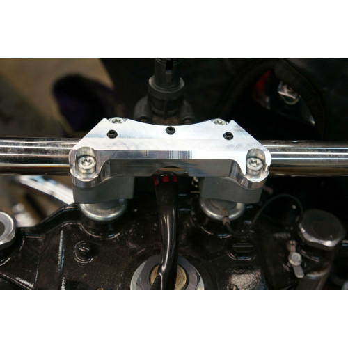 PartzBiz HD: 4425215-5 Speed 87-04 Handlebar Install Kit w/ Brake Fluid Super Clamp Bushings Gasket