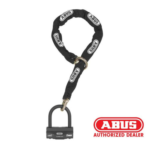 PartzBiz HD: 4425147-ABUS 4003318 32870 1 Granit 58 Black Loop Chain Lock 101024 | 4003318 32870 1