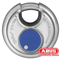 PartzBiz HD WP57-035041 - ABUS 4003318 35041 2 24 Diskus Lock Stainless Steel Silver/Blue 101093 | 4003318 35041 2 PartzBiz HD WP57-035041 - ABUS 4003318 35041 2 24 Diskus Lock Stainless Steel Silver/Blue 101093 | 4003318 35041 2