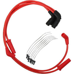 PartzBiz HD DS21040325 - Accel 171116-R สายหัวเทียน 8 มม. สีแดง Harley Milwaukee Eight Touring 17-Up PartzBiz HD DS21040325 - Accel 171116-R สายหัวเทียน 8 มม. สีแดง Harley Milwaukee Eight Touring 17-Up