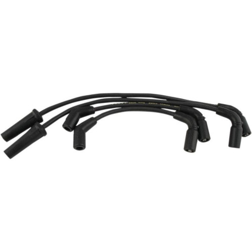 PartzBiz HD: 4425134-Accel 171117-K Custom 8mm Black Spark Plug Wires Set 18-19 Harley Softail Milwaukee-8 M8 2104-0334 21040334 PartzBiz HD: 4425134-Accel 171117-K Custom 8mm Black Spark Plug Wires Set 18-19 Harley Softail Milwaukee-8 M8 2104-0334 21040334