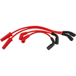 PartzBiz HD 171117-R - Accel 171117-R Custom 8mm Red Spark Plug ชุดสายไฟ 18-19 Harley Softail Milwaukee-8 M8 2104-0333 21040333 PartzBiz HD 171117-R - Accel 171117-R Custom 8mm Red Spark Plug ชุดสายไฟ 18-19 Harley Softail Milwaukee-8 M8 2104-0333 21040333