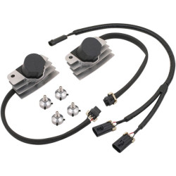 PartzBiz HD 140411NI - Accel Natural Finish Stealth Supercoil ซุปเปอร์คอยล์ Harley Softail Dyna FLH/T | 140411NI PartzBiz HD 140411NI - Accel Natural Finish Stealth Supercoil ซุปเปอร์คอยล์ Harley Softail Dyna FLH/T | 140411NI