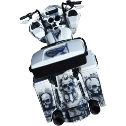 PartzBiz HD DS20401544 - Accutronix Black Tribal Slotted Red Lens LED Sadddlebag Bag Lights Turn Brake | BL01-LSN PartzBiz HD DS20401544 - Accutronix Black Tribal Slotted Red Lens LED Sadddlebag Bag Lights Turn Brake | BL01-LSN