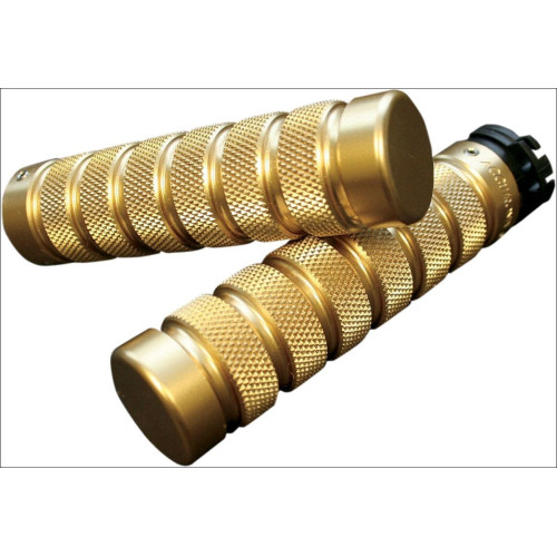 PartzBiz HD: 4425002-Accutronix ปลอกแฮนด์ทองเหลืองแบบมีรอยบากสไตล์โกธิคแบบกำหนดเองสำหรับ Harley Cable Throttle PartzBiz HD: 4425002-Accutronix ปลอกแฮนด์ทองเหลืองแบบมีรอยบากสไตล์โกธิคแบบกำหนดเองสำหรับ Harley Cable Throttle