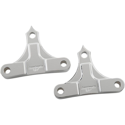 PartzBiz HD: 4424983-Accutronix Hot Legs Bagger Legs Chrome .875" Spacers 5.5" Front Fenders 14-16 | TFS49-NF7/8C PartzBiz HD: 4424983-Accutronix Hot Legs Bagger Legs Chrome .875" Spacers 5.5" Front Fenders 14-16 | TFS49-NF7/8C
