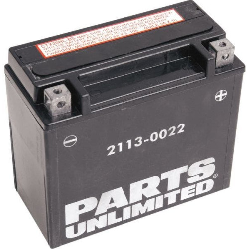 PartzBiz HD: 4424955-AGM Maintenance-Free Battery 310cca YTX20HL-BS Harley Dyna 99-17 Softail 00-20 PartzBiz HD: 4424955-AGM Maintenance-Free Battery 310cca YTX20HL-BS Harley Dyna 99-17 Softail 00-20