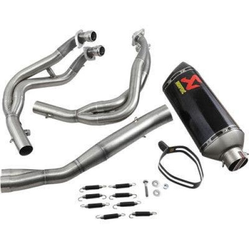PartzBiz HD: 4424900-Akrapovic S-K6R11-RC Racing Line ระบบไอเสียเหล็กคาร์บอนไฟเบอร์ 09-19 Zx6R Zx636