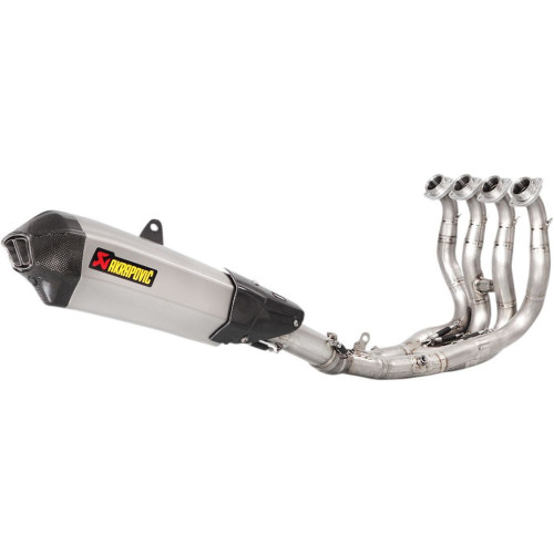 PartzBiz HD: 4424906-Akrapovic S-Y10R15-APLT Full System Race Exhaust Steel Titanium 15-17 Yzf-R1