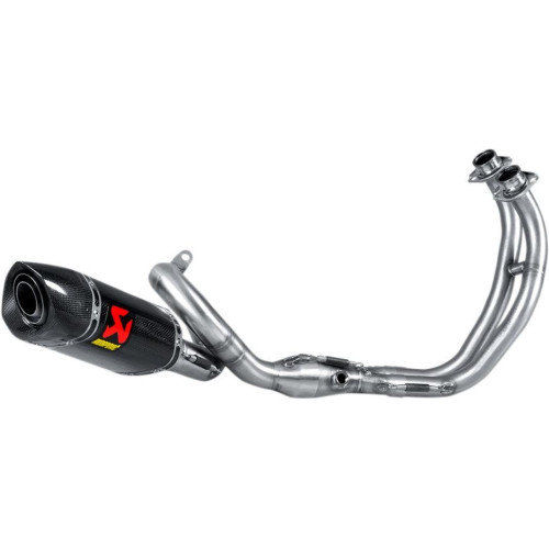 PartzBiz HD: 4424873-Akrapovic S-Y9R2-AFC Full System Race Exhaust Steel Carbon Fiber 14-18 Fz09 Mt09 | S-Y9R2-AFC