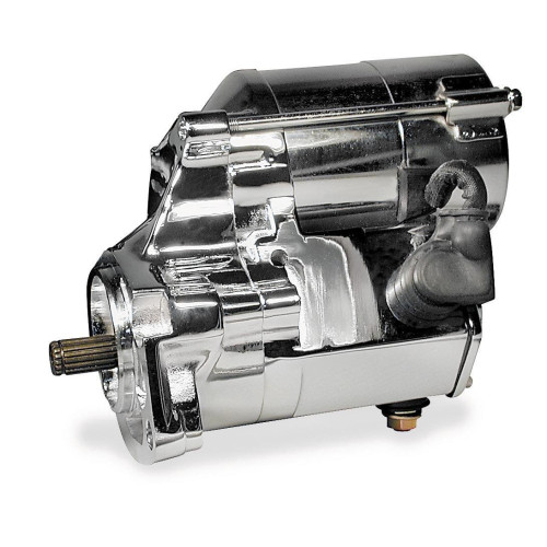 PartzBiz HD: 4424857-All Balls Chrome 1.6 KW Starter สำหรับ Harley Touring Softail & Dyna | 80-1012