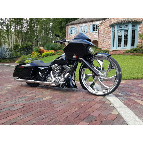 PartzBiz HD: 4424672-ชุดน็อตคอสั้น American Suspension Bolt 30-32” ล้อ Harley Touring 09-13