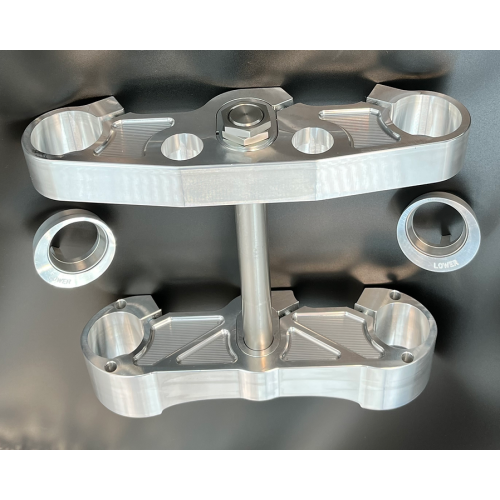 PartzBiz HD: 4424674-American Suspension Cheater Triple Trees การจัดการที่ดีกว่าพวงมาลัยที่เร็วขึ้น Harley FLH 14-23