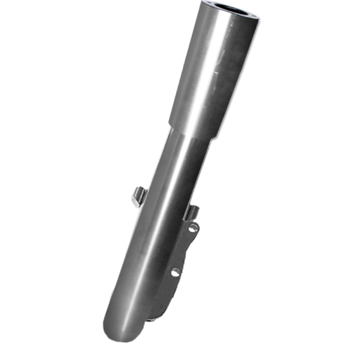 PartzBiz HD: 4424676-American Suspension F41 Raw Bagger ขาส้อมเรียบแผ่นดิสก์เดี่ยว Harley 90-13