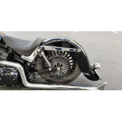 PartzBiz HD P-49S - American Suspension P-49 Rear Air Ride Shocks Pair with Schrader Fill Valve PartzBiz HD P-49S - American Suspension P-49 Rear Air Ride Shocks Pair with Schrader Fill Valve