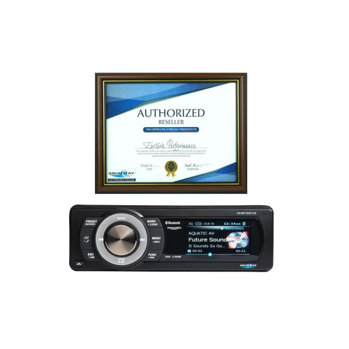PartzBiz HD: 4424570-Aquatic AV 288W Sirius XM USB iPod Bluetooth Radio Harley 98-13 w/ FREE SXV300v1 AQ-MP-5UBT-HS & SXV300v1