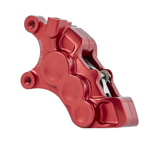 PartzBiz HD: 4424528-Arlen Ness 02-226 Red 6-Piston Caliper for 14" Disc Front Left Harley & Custom PartzBiz HD: 4424528-Arlen Ness 02-226 Red 6-Piston Caliper for 14" Disc Front Left Harley & Custom