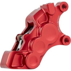 PartzBiz HD AN02-229 - Arlen Ness 02-229 Red 6-Piston Caliper for 11.8" Disc Front Right Harley Custom PartzBiz HD AN02-229 - Arlen Ness 02-229 Red 6-Piston Caliper for 11.8" Disc Front Right Harley Custom