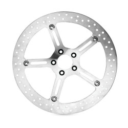 PartzBiz HD AN02-965 - Arlen Ness 02-965 Chrome Big Brake Floating Front Rotor 00-05 Harley Softail FXD PartzBiz HD AN02-965 - Arlen Ness 02-965 Chrome Big Brake Floating Front Rotor 00-05 Harley Softail FXD