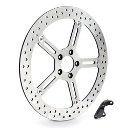 PartzBiz HD AN02-972 - Arlen Ness 02-972 Brake 15" Rotor Left Hub Mount Harley 5-Bolt 06-17 1710-3323 17103323 263795 sportster dyna fat boy bob slim low xl electra road street glide king best for performance power braking galfer PartzBiz HD AN02-972 - Arlen Ness 02-972 Brake 15" Rotor Left Hub Mount Harley 5-Bolt 06-17 1710-3323 17103323 263795 sportster dyna fat boy bob slim low xl electra road street glide king best for performance power braking galfer