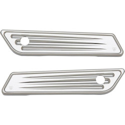 PartzBiz HD AN03-536 - Arlen Ness 03-536 Chrome Deep Cut Saddlebag Latch Hinge ครอบคลุม 14-21 Harley FLH/T PartzBiz HD AN03-536 - Arlen Ness 03-536 Chrome Deep Cut Saddlebag Latch Hinge ครอบคลุม 14-21 Harley FLH/T