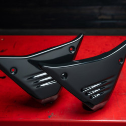 PartzBiz HD AN03-601 - Arlen Ness 03-601 Black Louvered Side Covers Harley FXR 82-49 99-00 PartzBiz HD AN03-601 - Arlen Ness 03-601 Black Louvered Side Covers Harley FXR 82-49 99-00