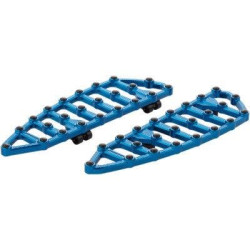 PartzBiz HD AN06-892 - Arlen Ness 06-892 Blue CNC Billet Aluminum MX Floorboards 18 x 5.75 Harley 99-Up PartzBiz HD AN06-892 - Arlen Ness 06-892 Blue CNC Billet Aluminum MX Floorboards 18 x 5.75 Harley 99-Up