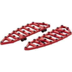 PartzBiz HD AN06-893 - Arlen Ness 06-894 Red CNC Billet Aluminum MX Floorboards 18 x 5.75 Harley 99-Up PartzBiz HD AN06-893 - Arlen Ness 06-894 Red CNC Billet Aluminum MX Floorboards 18 x 5.75 Harley 99-Up