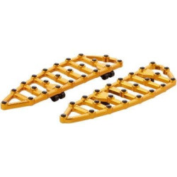 PartzBiz HD AN06-894 - Arlen Ness 06-894 Gold CNC Billet Aluminum MX Floorboards 18 x 5.75 Harley 99-Up PartzBiz HD AN06-894 - Arlen Ness 06-894 Gold CNC Billet Aluminum MX Floorboards 18 x 5.75 Harley 99-Up