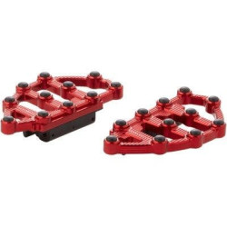 PartzBiz HD AN06-898 - Arlen Ness 06-898 Red Billet Aluminum MX Passenger boards 8 x 4.25 Harley 99-Up PartzBiz HD AN06-898 - Arlen Ness 06-898 Red Billet Aluminum MX Passenger boards 8 x 4.25 Harley 99-Up