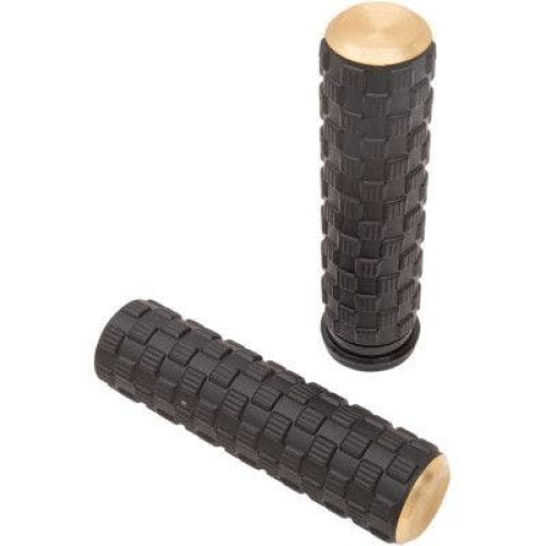 PartzBiz HD: 4424444-Arlen Ness 07-355 Brass Air Trax ปลอกแฮนด์ 1” สำหรับคันเร่งแบบลวด Harley 76-Up