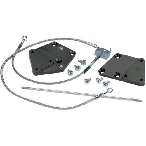 PartzBiz HD: 4424447-Arlen Ness 07-616 3" Forward Control Foot Extensions Harley W/ ABS 11-17 Softail
