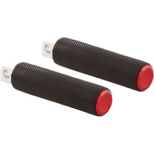 PartzBiz HD: 4424393-Arlen Ness 07-955 Red Billet Knurled Fusion Passenger Footpegs H-D Softail M8 PartzBiz HD: 4424393-Arlen Ness 07-955 Red Billet Knurled Fusion Passenger Footpegs H-D Softail M8