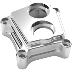 PartzBiz HD AN12-572 - Arlen Ness 10 Gauge Chrome Lifter Tappet Block สำหรับ Harley Twin Cam 99-15 | 12-572 PartzBiz HD AN12-572 - Arlen Ness 10 Gauge Chrome Lifter Tappet Block สำหรับ Harley Twin Cam 99-15 | 12-572