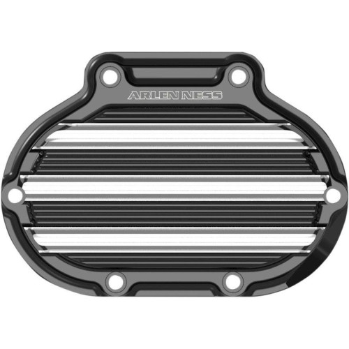 PartzBiz HD: 4424357-Arlen Ness 10 Gauge Gloss Black Transmission Side Cover Harley 07-15 Twin Cam | 03-813 PartzBiz HD: 4424357-Arlen Ness 10 Gauge Gloss Black Transmission Side Cover Harley 07-15 Twin Cam | 03-813
