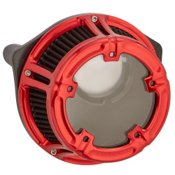 PartzBiz HD AN18-172 - Arlen Ness 18-172 Red Anodized Cut Method Clear Stage 1 Air Cleaner 01-17 T/C 18-172 PartzBiz HD AN18-172 - Arlen Ness 18-172 Red Anodized Cut Method Clear Stage 1 Air Cleaner 01-17 T/C 18-172